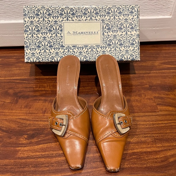 Leather Mules - Picture 1 of 6